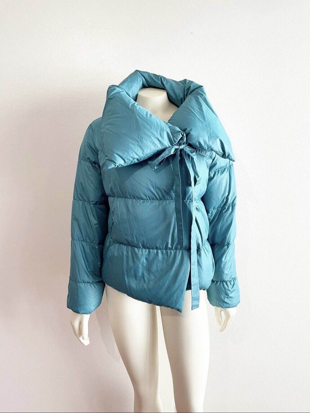 Bacon Blue Puffa Down Jacket Small